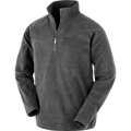Heren Fleece Sweater Recycled Result R905X Grijs